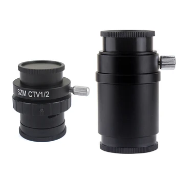 De 0,3 X 0,5 X C mount Lens Adapter SZMCTV 1/2 1/3 1X Adaptor Pentru Simul Focal Microscop Stereo Trinocular HDMI VGA USB Camera Video