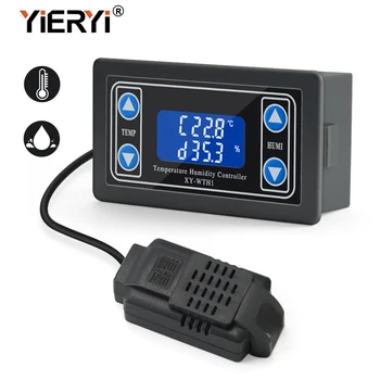 Yieryi LCD Digital Termostat comandat prin Higrostat XY-WTH1Temperature Umiditate Controller 6V-30V Încălzire și Răcire cu Control de Reglementare