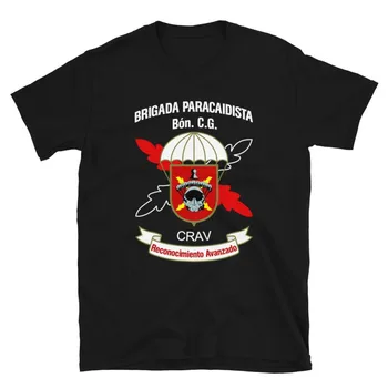 Bripac Compañía Reconocimiento Avanzado T-Shirt Batallón Cuartel General De Armată Spaniolă Barbati Tricou Casual, O-Neck Shirt