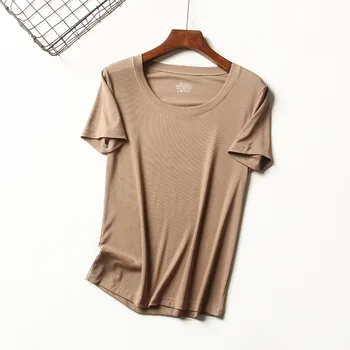 2022NEW 2020 tricou Femei din bumbac tricou casual pentru femei cămăși pentru Aplicatii Scurt de Postav Casual