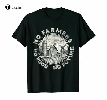 Amuzant Fermieri Fără Mâncare Și Fără Viitor T-Shirt Bumbac
