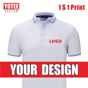 YOTEE liber de vară de afaceri de înaltă calitate, cu mânecă scurtă group personalizate tricou POLO bărbați și femei de personalitate personalizare