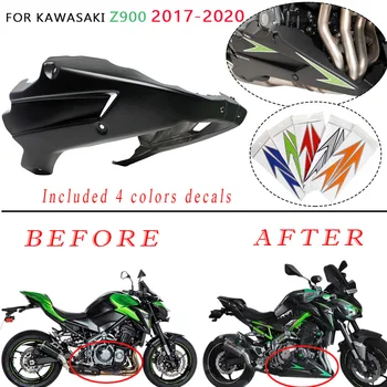 Motocicleta Z900 Bellypan Burta Pan Motor Spoiler Carenaj Cadru Corp Kit Panou Inferior pentru Kawasaki Z 900 2017 2018 2019 Carbon
