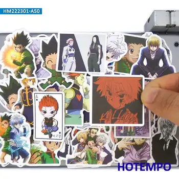 50 de Bucăți Clasic Anime Hunter benzi Desenate Amuzant Amestecat Autocolante de Desene animate Pack pentru Copii Album de Telefon Laptop Chitara Notebook Auto Biciclete