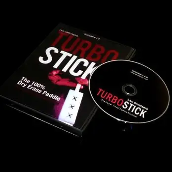 Turbo Stick De Richard Sanders (DVD+Truc),Mentalism Magie Trucuri,Până Aproape de Recuzită Magie,Magia Jucăriilor,Glumă,Gadget,Iluzii,Distractiv