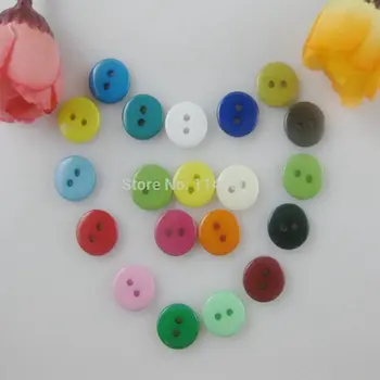 100buc/lot Frumoși 20 De rasina de Culoare butoane 10mm haine pentru copii butoane de îmbrăcăminte botoes Îmbrăcăminte accesorii Album