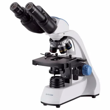 AmScope 40X-2000X CONDUS Binocular Microscop Compus cu 3D cu Două Straturi treapta Mecanică-Sau Nava de la Moscova