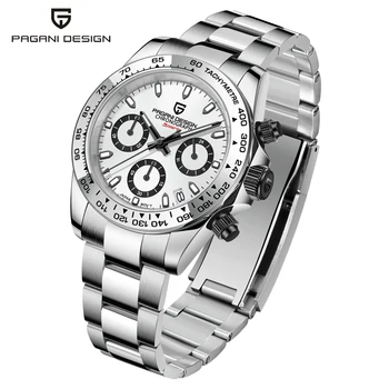 PAGANI DESIGN Ceas de Moda Pentru Bărbați Ceasuri Cuarț de Brand de Top Sport de Lux, Cronograf Safir Ceas de Afaceri Relogio Masculino