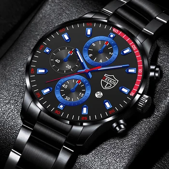 Noua Moda pentru Bărbați Ceasuri de Data Brand de Top Ceas cu Cadran Mare Ceas pentru Barbati Topuri de Lux din Oțel Inoxidabil Cuarț Ceas de mână reloj