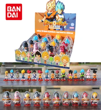 8cm Bandai Dragon Ball Figura de Acțiune Anime Son Goku Super Saiyan Vegeta Model de Papusa de Colectie Orb Caseta de Jucărie pentru Copii Kawaii Cadou