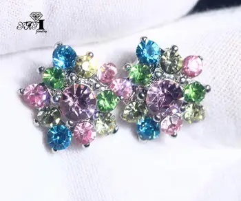 Yayi Bijuterii de moda pentru Femei Nou sosire brand Dulce metal cu pietre de cristal cercei stud pentru femei fete