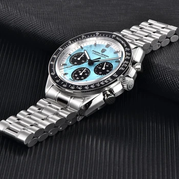 PAGANI DESIGN Nou, Quartz rezistent la apa 100M 40MM ceas pentru bărbați Automat Data Viteza Cronograf Safir Oglindă barbati ceas relogio