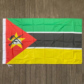 transport gratuit xvggdg 90 x 150 cm Mozambic pavilion Banner Agățat steaguri Naționale Mozambic banner