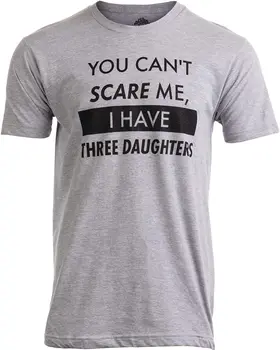 Tricou Femei Topuri de Vara tricou Tricou Unisex nu Mă Puteți Speria, eu am Trei Fiice | Amuzant Tata Tata Glumă Bărbați T-Shirt