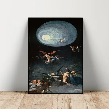 Hieronymus Bosch De Arta De Imprimare Poster Ascensiunea În Empyrean Sau Mai Rai Panza Pictura Religie Poza Perete Decor