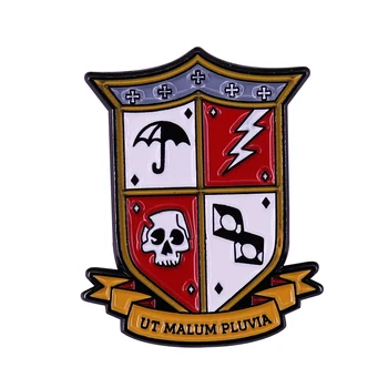 Umbrela Academiei Emblema brosa Email Pin Uniformă Școlară Crest Logo-ul Insigna