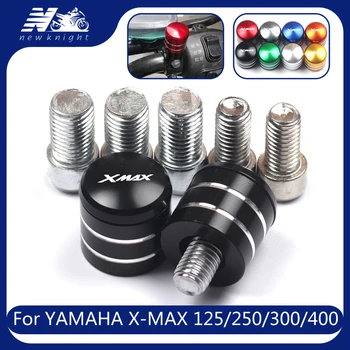 Pentru YAMAHA X-MAX 125 XMAX 250 X-MAX 300 X-MAX 400 Motocicleta CNC Aluminiu Retrovizoare Ghidon Oglindă Bolt Adaptor de Montare Suruburi