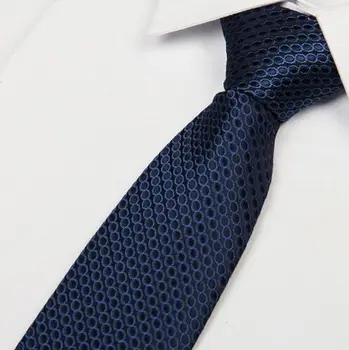 mens legături 2016 bleumarin cu buline cravate 8 cm formale gravatas țesături jacquard de mătase cravates de seară rochie de mireasa lote