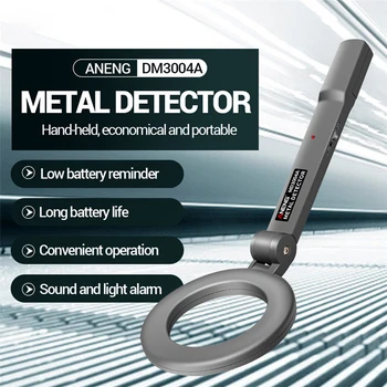 Detector de metale DM3004A Portabil Reglabil Tracker Portabil Pinpointer Alarma Sensibile Bobina de Metal Detecta Instrument