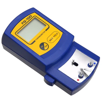 FG-100 Lipit Termometru Tester Cu Plumb Senor Vârful de Lipit Temperatura Tester Piese pentru Sudura Fier