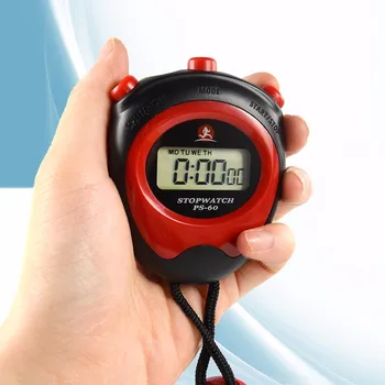 Digital LCD cu Timer Sport Cronometru Rulează de Formare Profesională Portabile Cronograf Ceas Contor