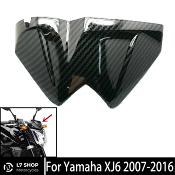 Piese de motociclete Instrument de Acoperire Carenaj ABS Injectie Piese Pentru YAMAHA XJ6 2007-2016 Fibra de Carbon de Culoare