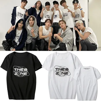 Kpop La Boyz T-Shirt PE B ZONE FAN CON Tricou Tricou Topuri de Bumbac