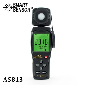 Smart Senor AS813 Luxmetru Digital Light Meter Lux/FC Metru Luminometer Fotometru 100.000 De Lux spectrometru spectrofotometru