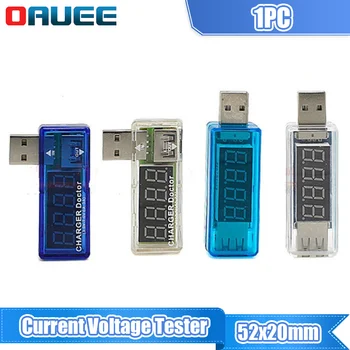 USB Curent Tensiune Capacitate Tester Volți Curent Tensiune Detecta Încărcător Capacitate Tester Metru de Putere Mobil Detector de Testare a Bateriei