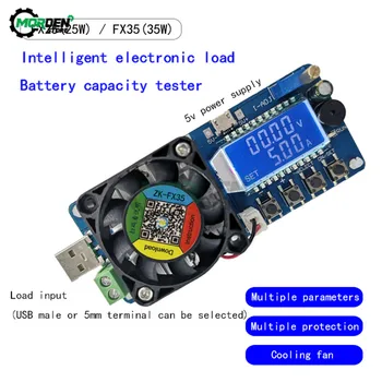 Noul USB Voltmetru Ampermetru Reglabil Electronic Load Tester CONDUS Capacitatea Bateriei de Alimentare 4A/5A 25W/35W Detector de Monitor